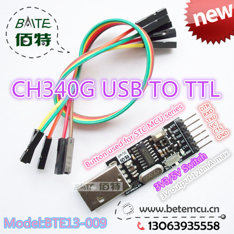Cp2104 cp2102  pro mini  ttl 6pin ⿡ 1 pcs ch340g  ȯ usb 2.0 PL-2303HX ֽ